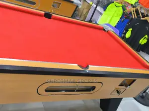 7ft Coin Hfd Red Top Snooker With Complete Accessories