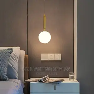 Glass Lampshade Pendant Light