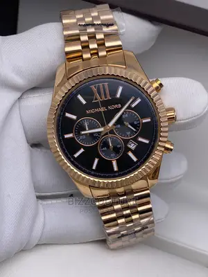 Original MICHAEL KORS Gold Chain Watch Available in Store