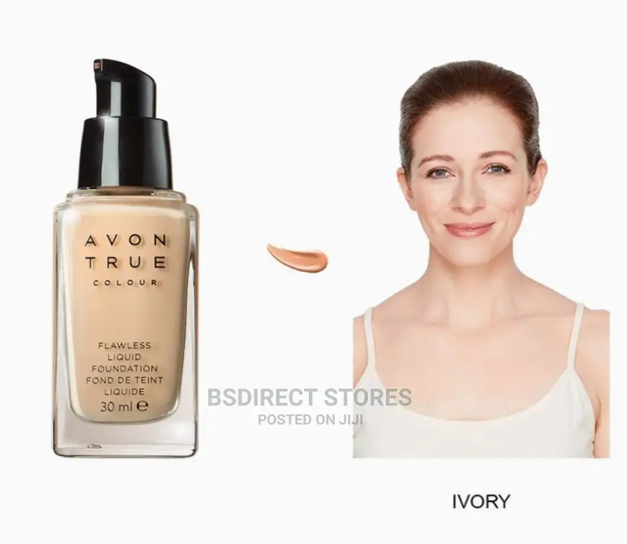 Avon IVORY Flawless Invisible Coverage Liquid Foundation