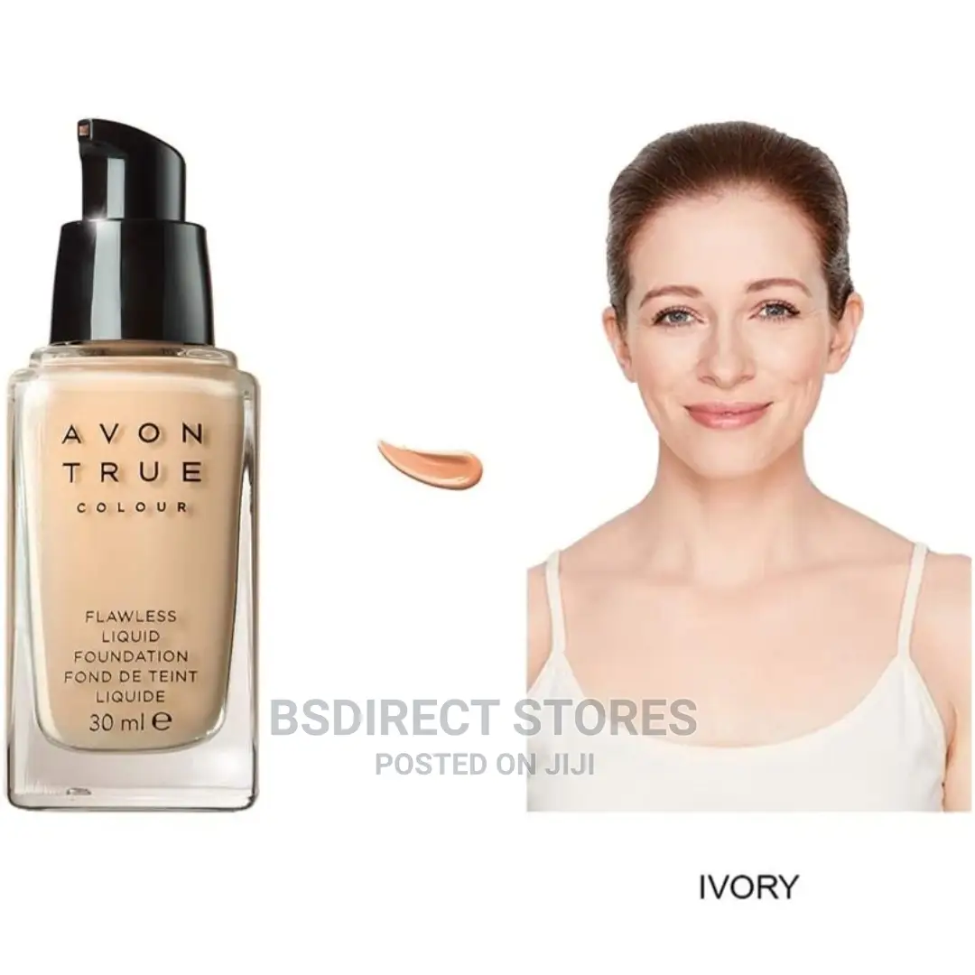 Avon IVORY Flawless Invisible Coverage Liquid Foundation