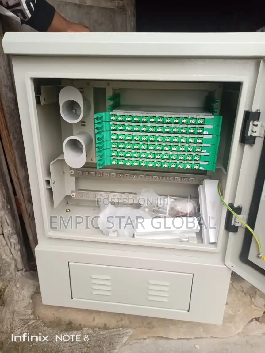FTTH 96 Core Optical Fiber Distribution ODF Patch Panel SC