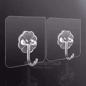 Self Adhesive Wall Hooks -12pcs