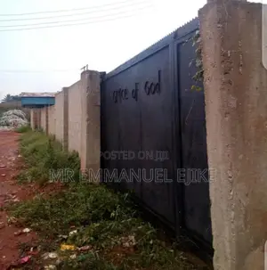 2 and Half Plots of Land Fenced With Rolling Gate