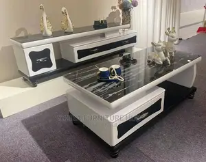 Quality Television Set With Table