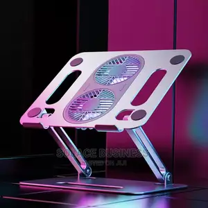 Laptop Stand RGB With Cooling Fan