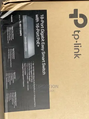Tl-Sg1218mpe 18-Port Gig Smart Switch With 16port Poe+