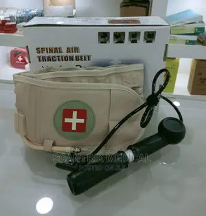 Portable Decompression Back Belt Lumbar Support Pain Relief