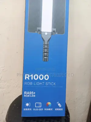 Effect RGB Light. LED R1000 Video Light Stick With Battery