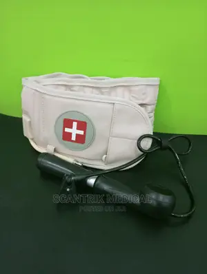 Portable Back Belt Lumbar Spine Support Lower Back Traction