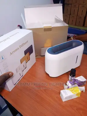 3D Flame Aroma Fragrance Diffuser Humidifier