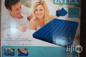 Queen Size Intenx Airbed With Pillows and Pump