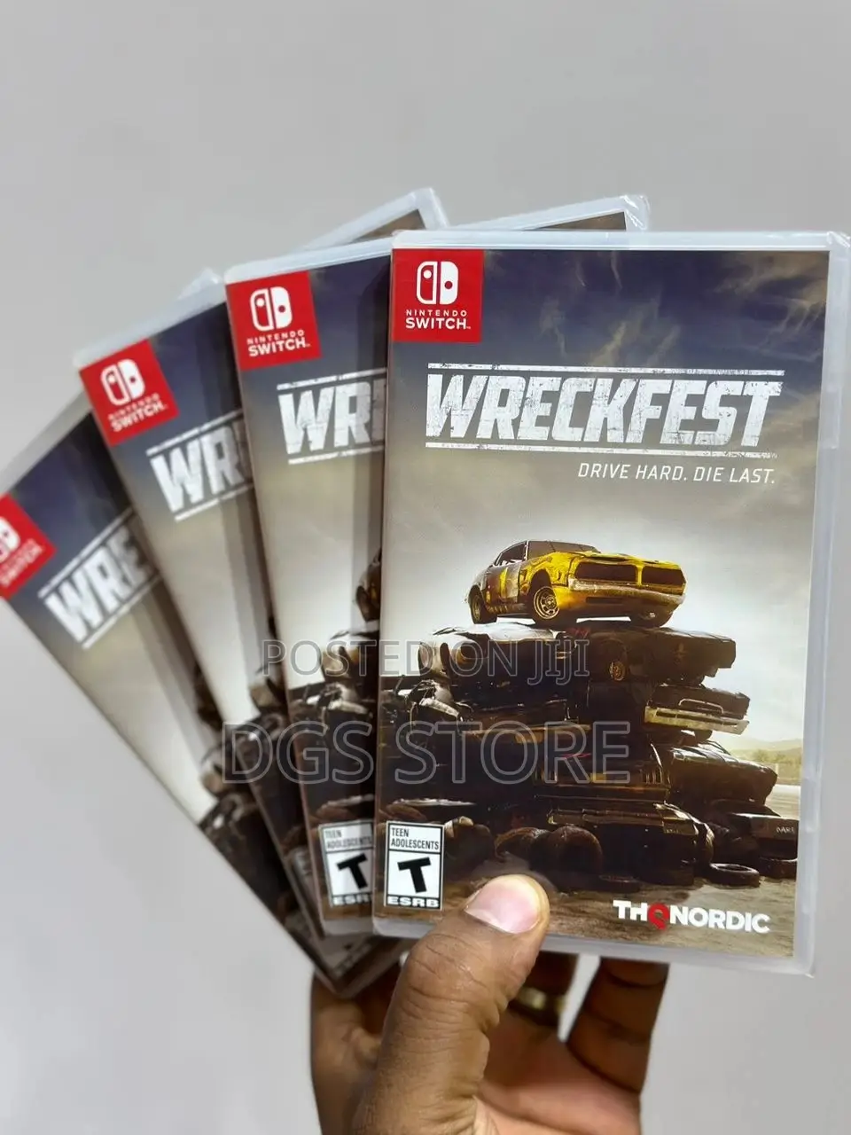Nintendo Switch Wreckfest Game