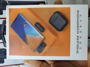 Wireless Microphone Double With Charging Case