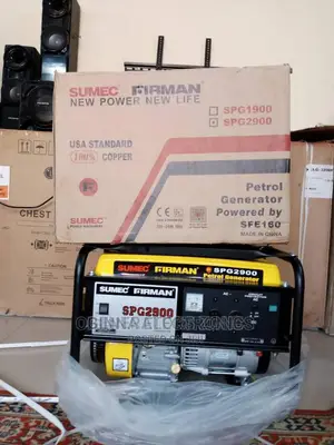 Brand New Sumec Firman Spg2900 2.5kva Gasoline Generator.