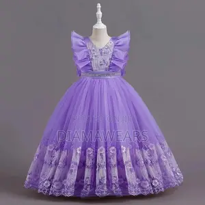 Purple Lilac Ball Gown