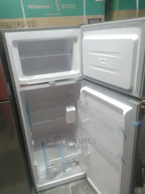 Bruhm Double Door Refigertor Silver Color