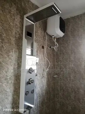 Matt Color Power Shower With Led
