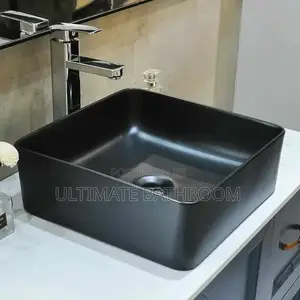 Matt Black Wash Hand Basin