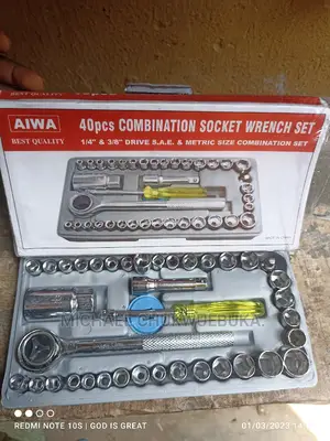 40pcs Combination Socket Wrench Set