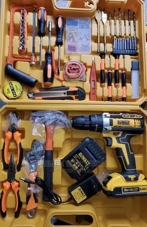 Dewalt Cordless Sets of 36v Screw Machine Toolbox