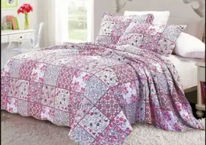 Cotellia Moon Star Multicolor Embroidery Bedspread Superking