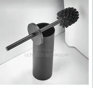 Black Wall Mounted Toilet Brush