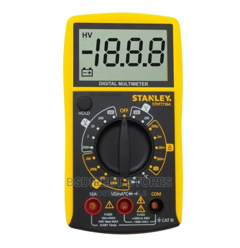 Stanley Intelli Tools AC/DC Digital Multi-Meter
