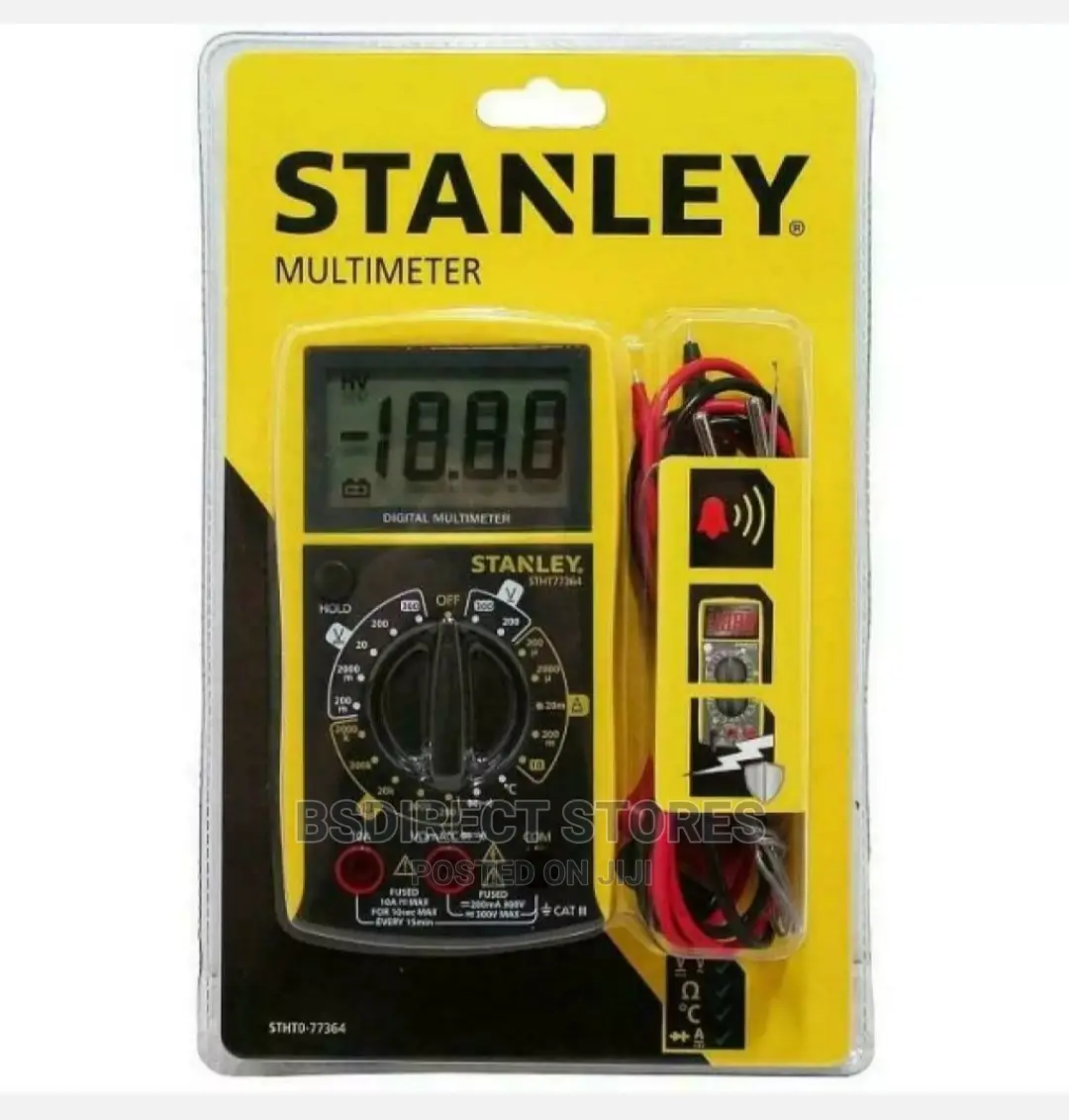 Stanley Intelli Tools AC/DC Digital Multi-Meter