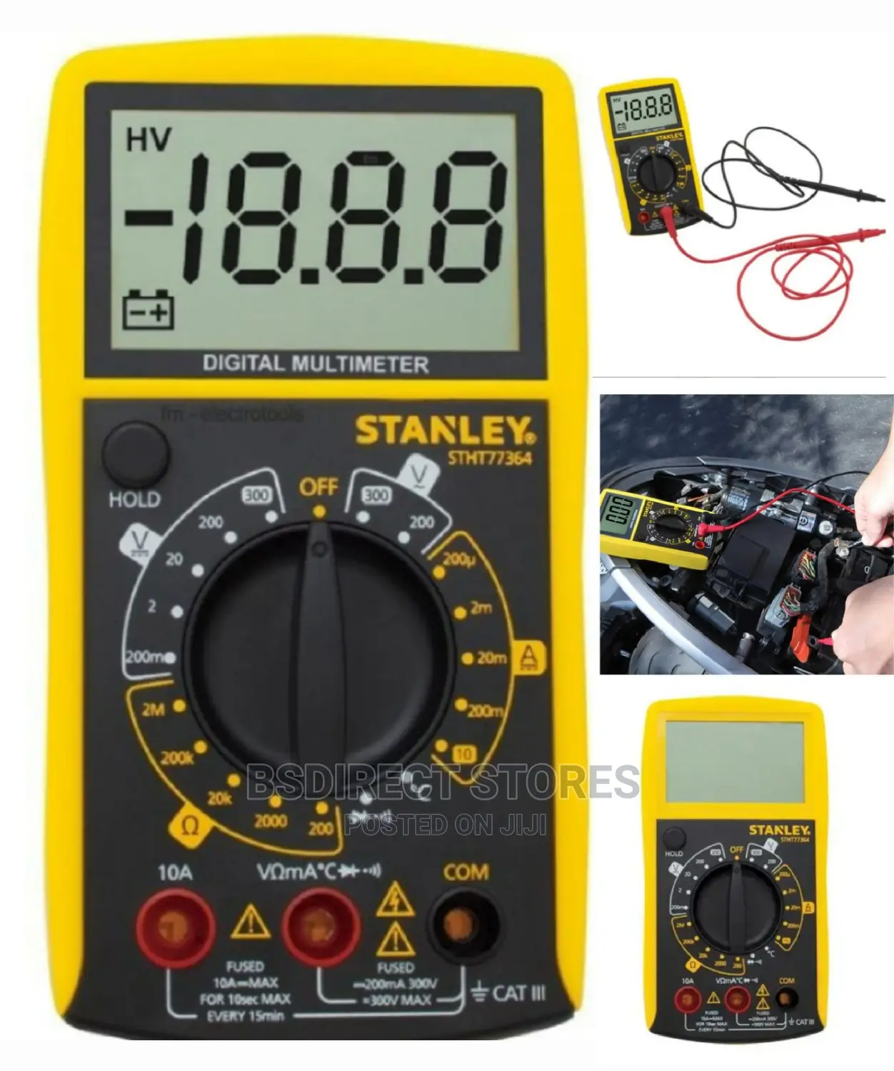 Stanley Intelli Tools AC/DC Digital Multi-Meter