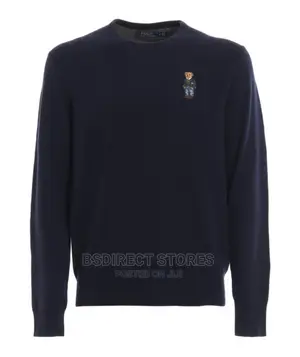 POLO RALPH LAUREN Polo Bear Chest Embroidery Wool Dweater