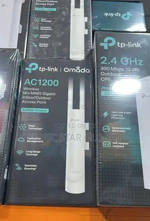 Tp-Link EAP225 AC1200 Wireless Gigabit Indoor/Outdoor a/P