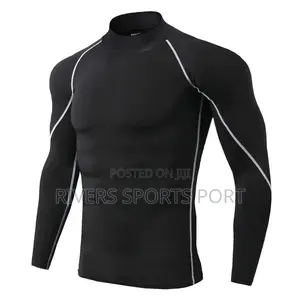 Compression Long Sleeve Tight Gym/Running Shirt/Wear for Men