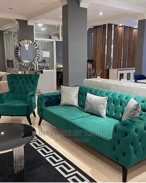 7seater Chesterfield Sofa Can Be Made in Colors of Choice