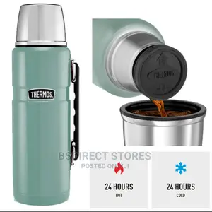 Thermos DUCK EGG 1.2L King Stainless Steel Flask Vacuum
