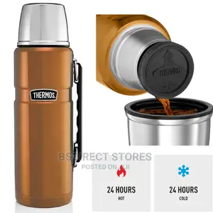 Thermos Copper 1.2L King Stainless Steel Flask Vacuum
