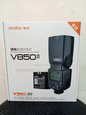 1 Godox V850ii Godox V850 Ii Camera Flash Light