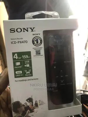 Sony Icd-px470 Voice Recorder