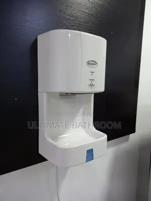 White High Speed Hand Dryer Designed for Hotels and Offices
