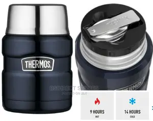Thermos MIDNIGHT BLUE Stainless Steel Insulated Food Flask