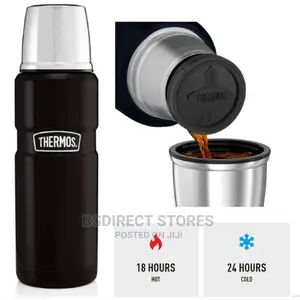 Thermos MIDNIGHT BLUE Stainless Steel King Drink Flask,470ml
