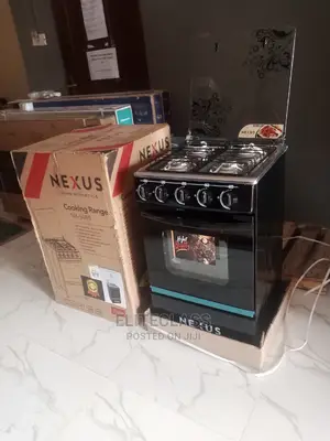 Nexus Gas Cooker NX-5055 With Glass Oven Door