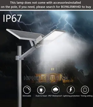 Topnotch Quality 400W Solar Flood Street Light