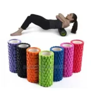 Fitness 33x13cm Rubber Pilate Foam Back Massage Roller