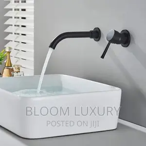 Black Conduit Faucet