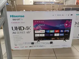 Brand New Hisense 65" Vidda Smart Tv/Uhd/Wi-Fi/Netflix/