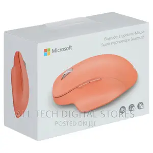 Microsoft Bluetooth Ergonomic Mouse - Coral Pink