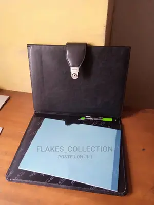Leather Conference Folder Bag