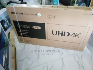Uhd -55'' Hisense Brand New LED Smart Tv+Free Wall Bracket