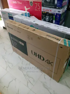 55''-Hisense Vdaa U Feature Prime Videos, Netflix Uhd TV